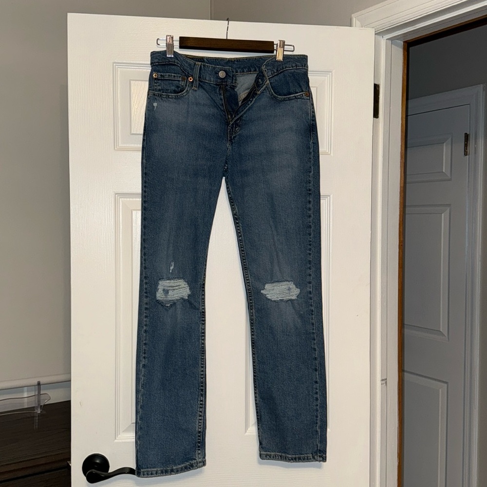 Levi Wedgie High Waist Straight Jeans